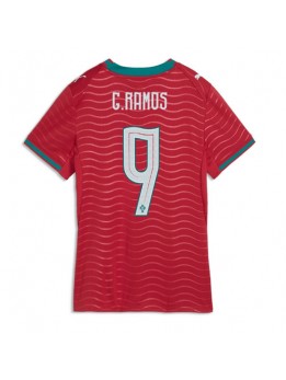 Portugal Goncalo Ramos #9 Replika Hemmakläder Dam VM 2026 Kortärmad